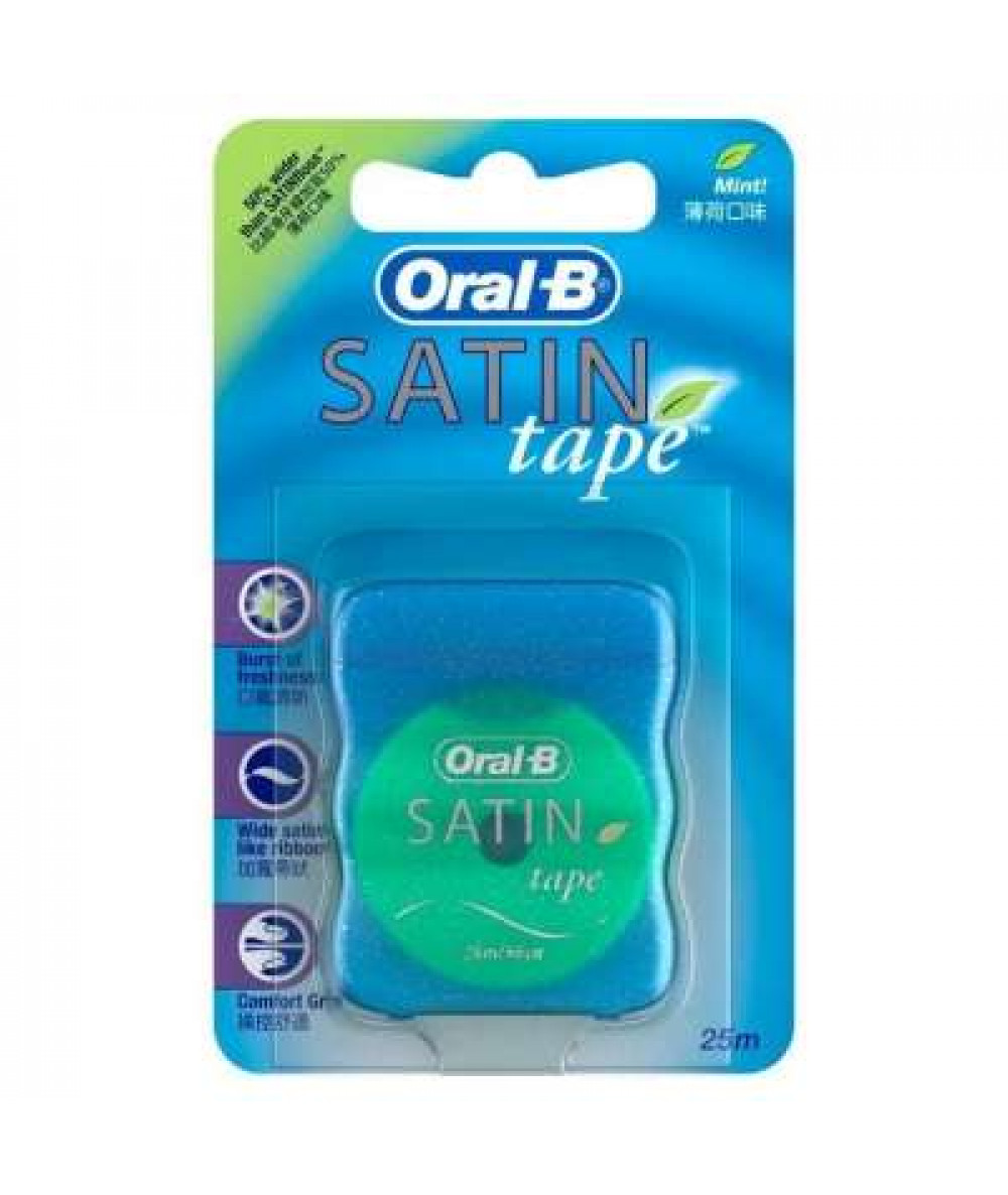 ORAL B 25M - SATIN TAPE MINT