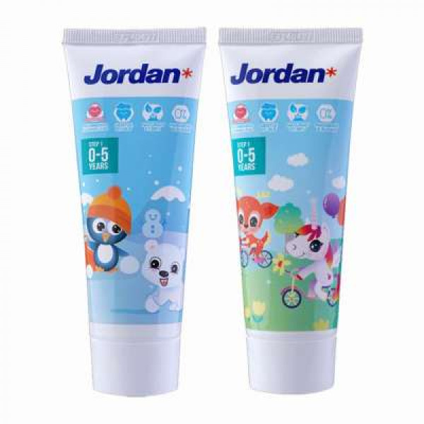 JORDAN TOOTHPASTE STEP 1 (0-5 YEARS) 75G