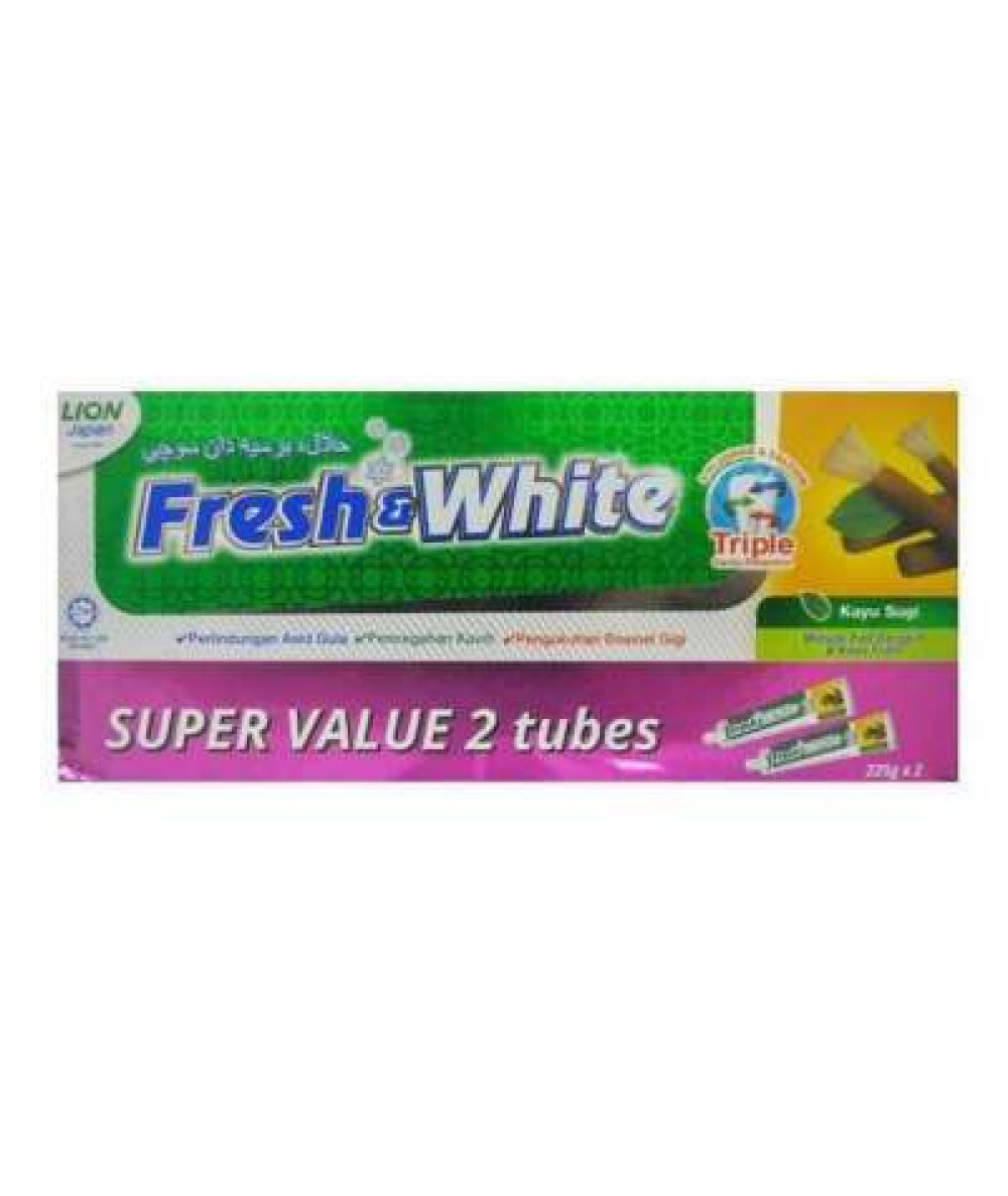 FRESH&WHITE KAYU SUGITP 225GX2