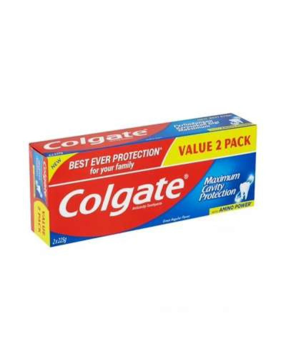 COLGATE CDC RED 225GM TWINPACK ICM 