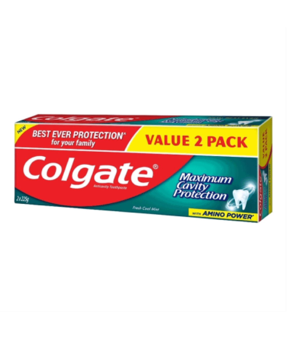 COLGATE CDC RED 225GM TWINPACK FCM