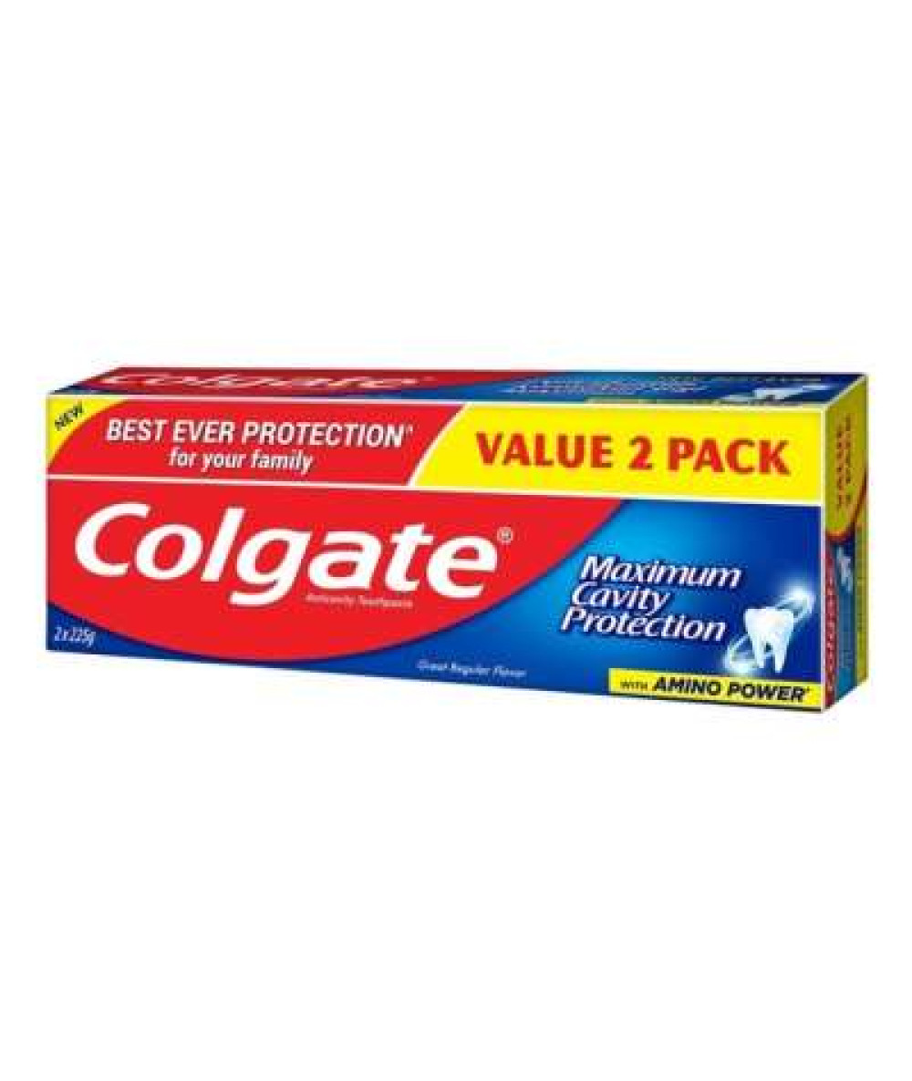 COLGATE CDC RED 225GM TWINPACK GRF