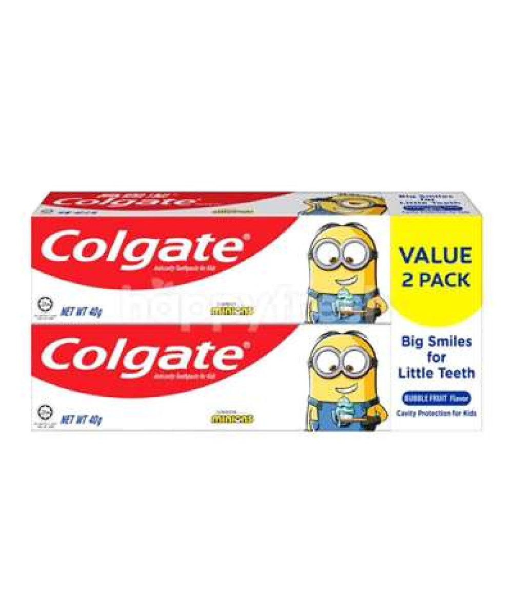 COLGATE TP KIDS MINION TWINPACK 