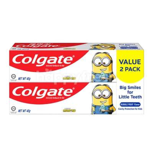 COLGATE TP KIDS MINION TWINPACK 