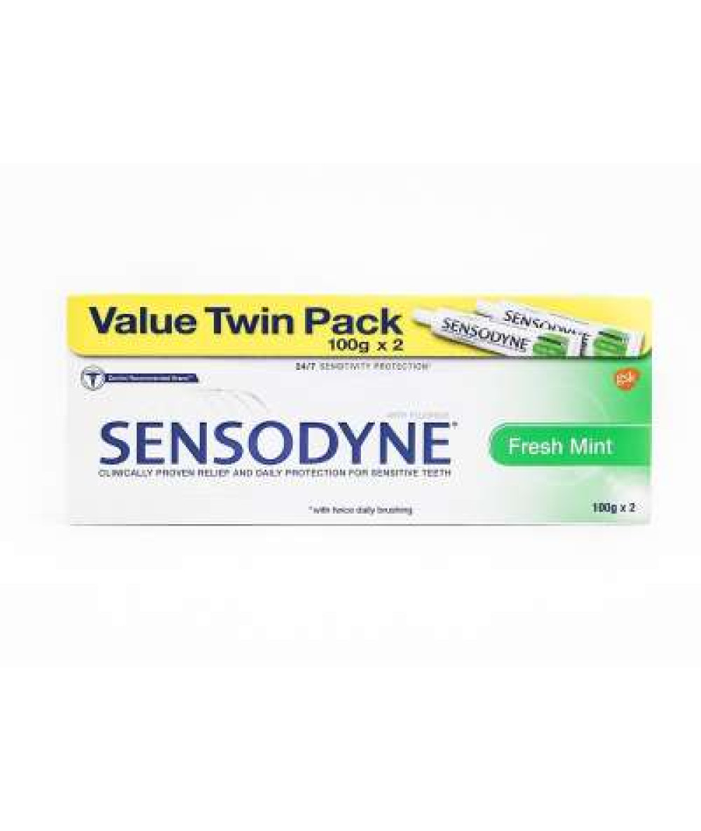 SENSODYNE FRESH MINT TP 2X100G