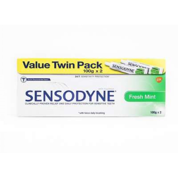 SENSODYNE FRESH MINT TP 2X100G