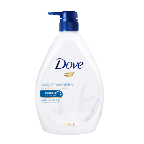 DOVE BODYWASH BEAUTY MOISTURE 1L