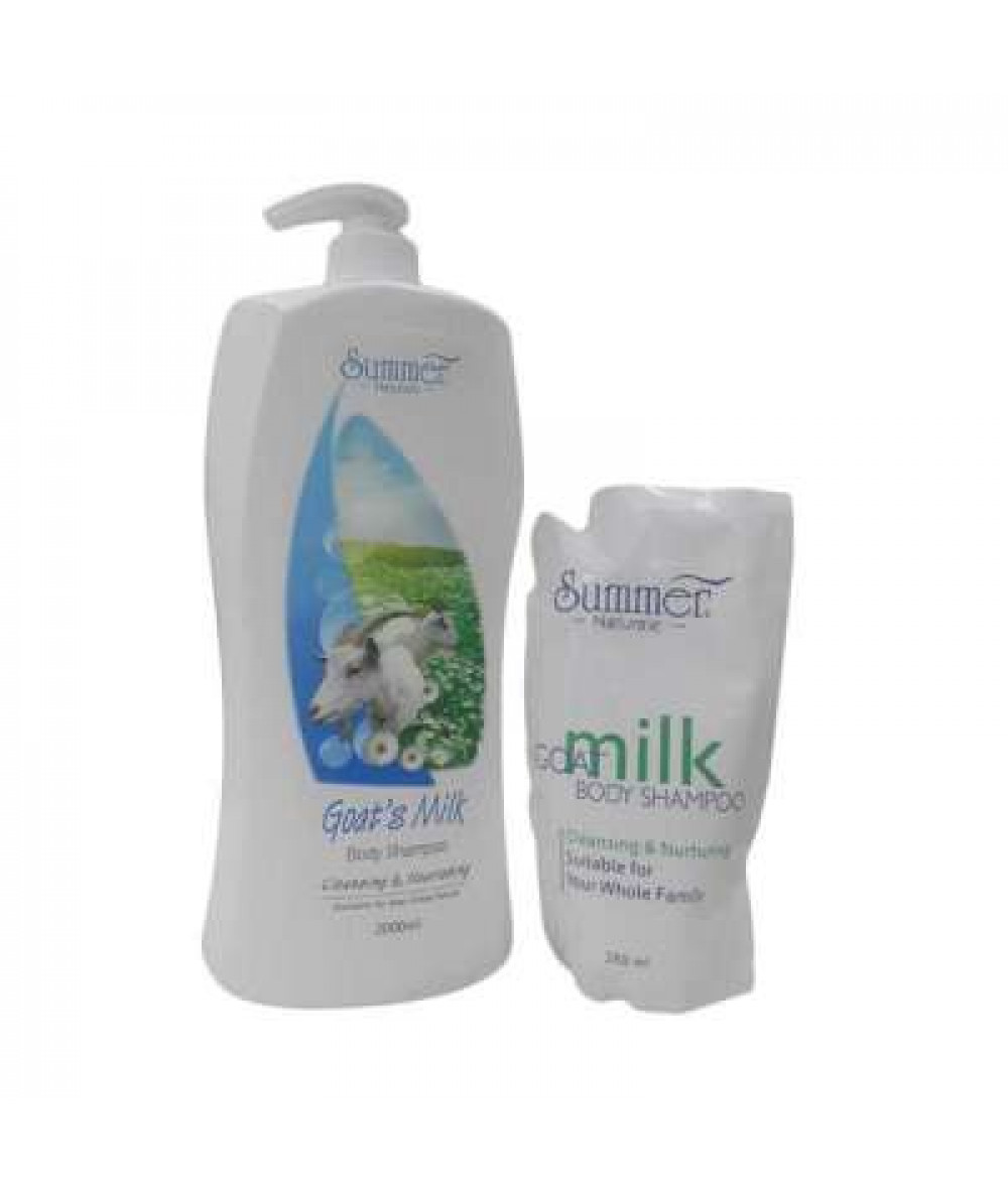 SUMMER BODY SHP GOAT'S MILK 2L+250ML