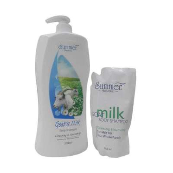 SUMMER BODY SHP GOAT'S MILK 2L+250ML