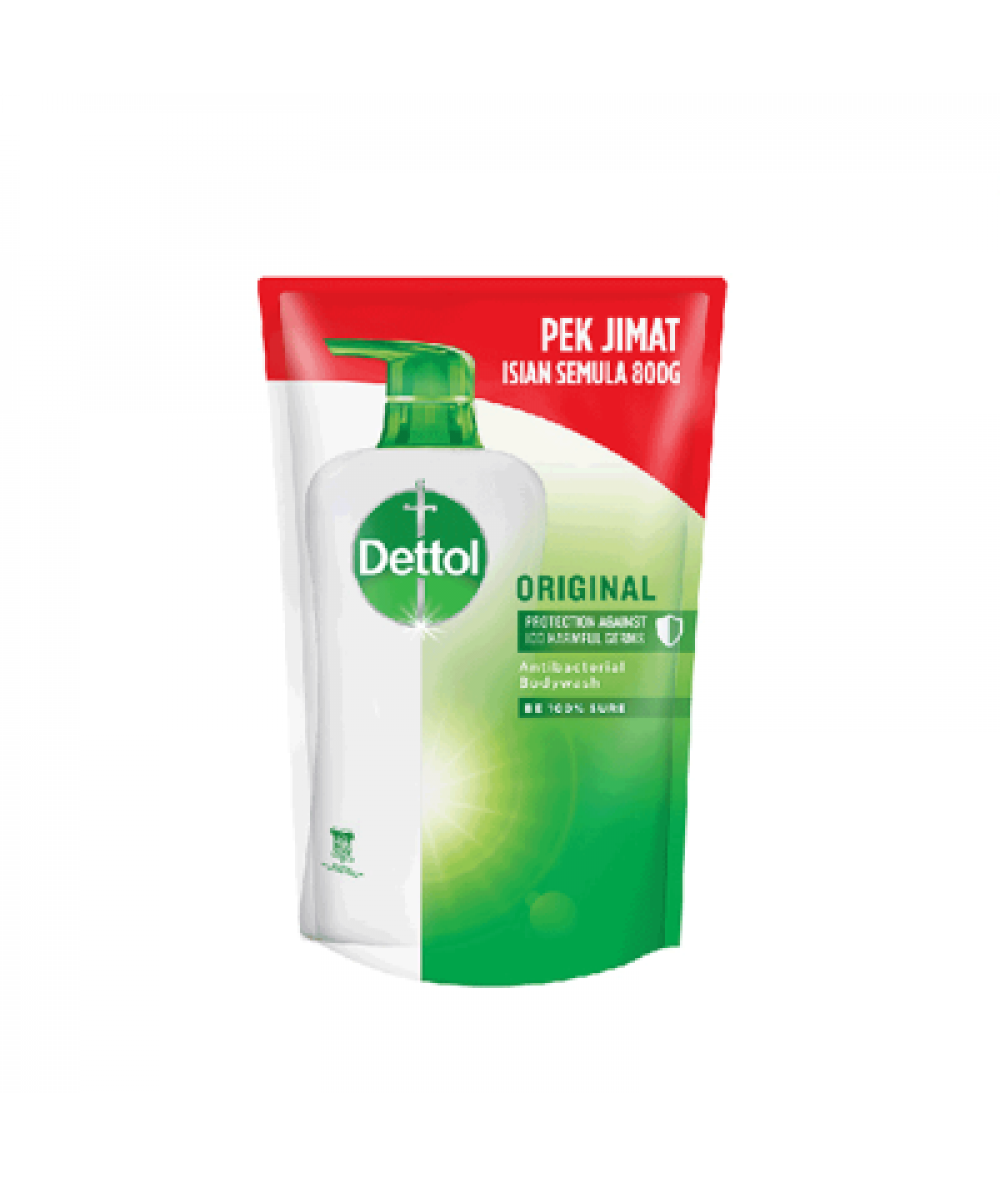 DETTOL S/GEL ORIGINAL REFILL POUCH-750G