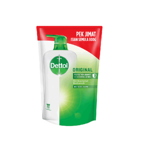 DETTOL S/GEL ORIGINAL REFILL POUCH-750G