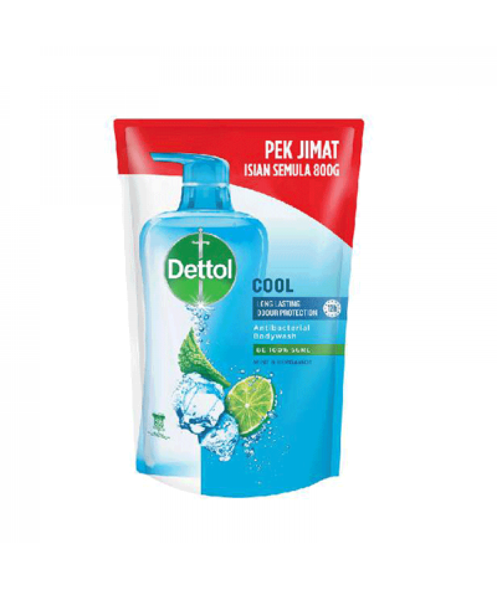 DETTOL S/GEL COOL REFILL POUCH 750ML