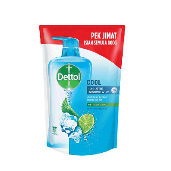 DETTOL S/GEL COOL REFILL POUCH 750ML