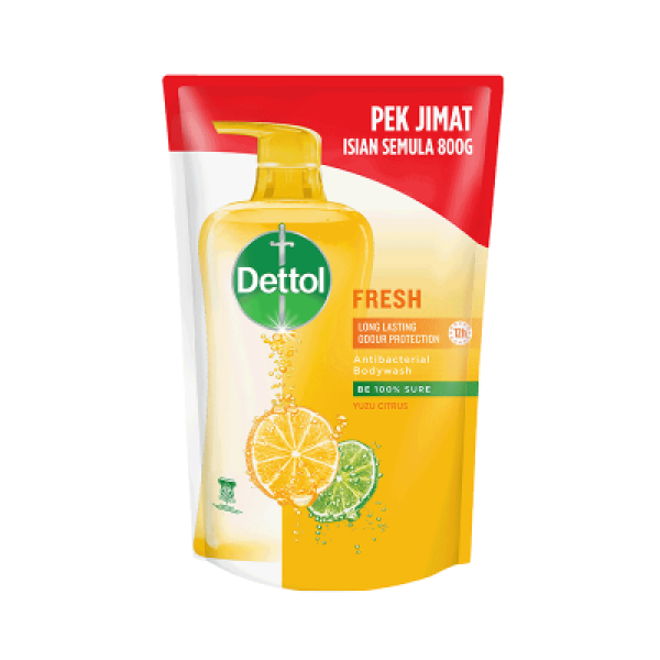 DETTOL S/GEL FRESH REFILL POUCH-750G