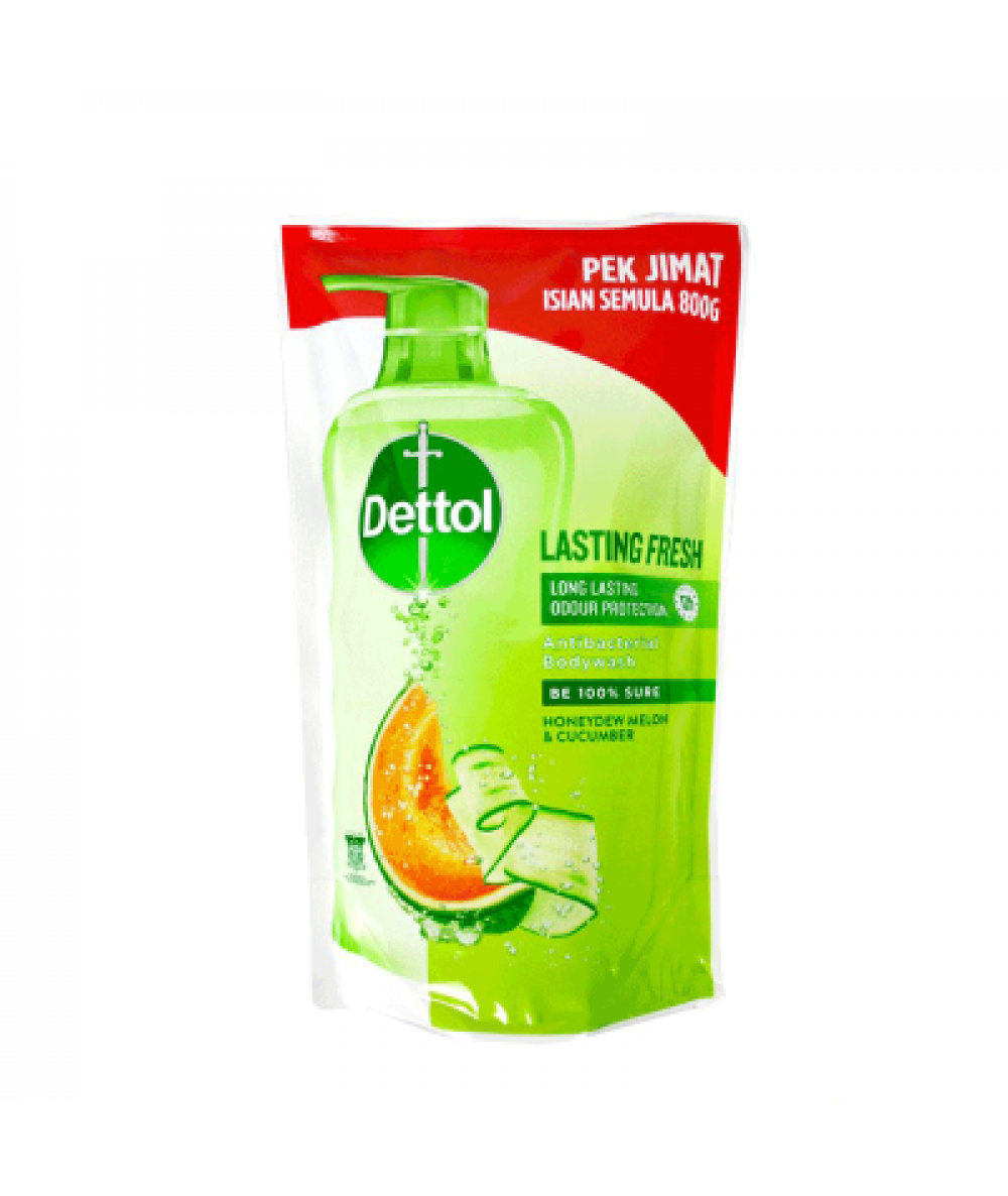 DETTOL S/GEL LASTING FRESH REFILL POUCH-750G