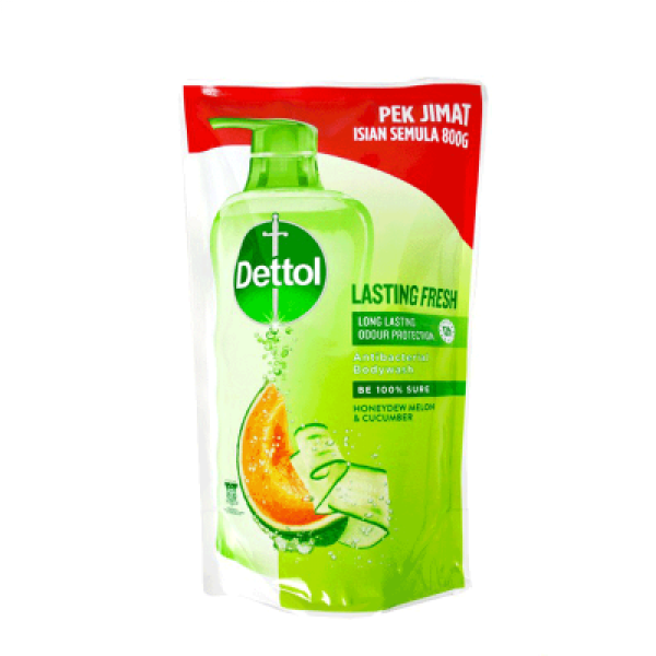 DETTOL S/GEL LASTING FRESH REFILL POUCH-750G