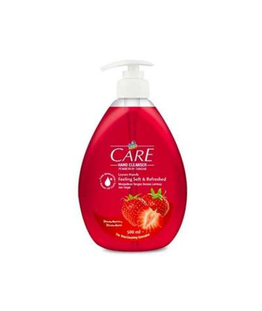 GM CARE HAND CLEANSER STRAWBERRY 500ML