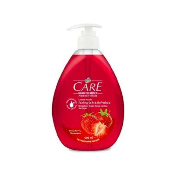 GM CARE HAND CLEANSER STRAWBERRY 500ML