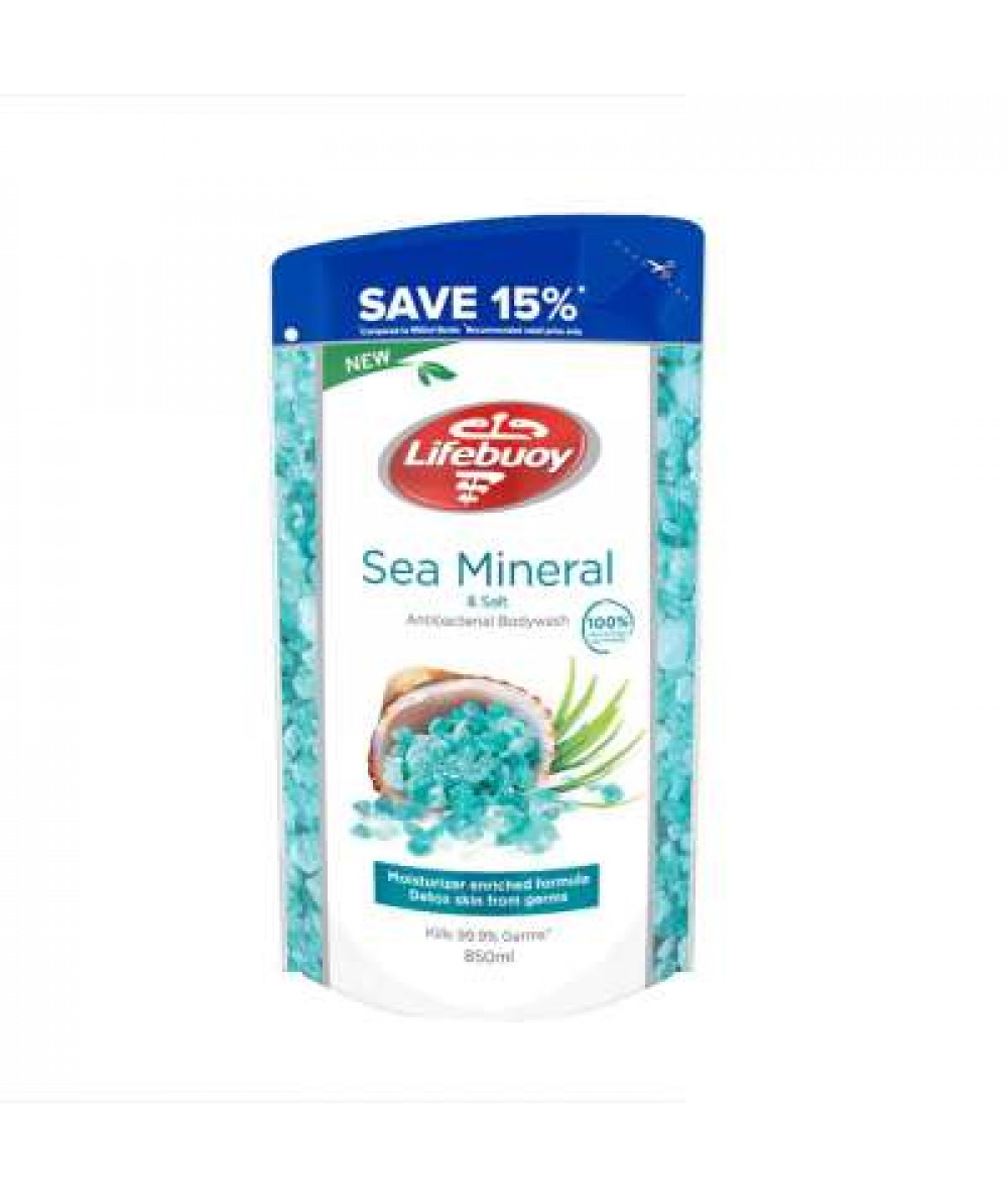 LIFEBUOY BW RF SEA MINERAL &SALT 850ML