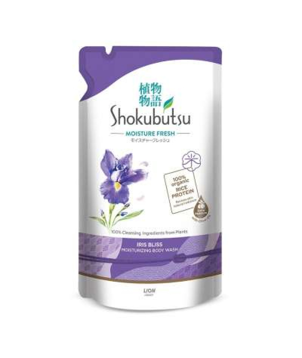 SHOKUBUTSU MOISTURE FRESH IRIS BLISS REFILL 500G