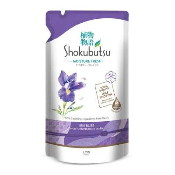 SHOKUBUTSU MOISTURE FRESH IRIS BLISS REFILL 500G