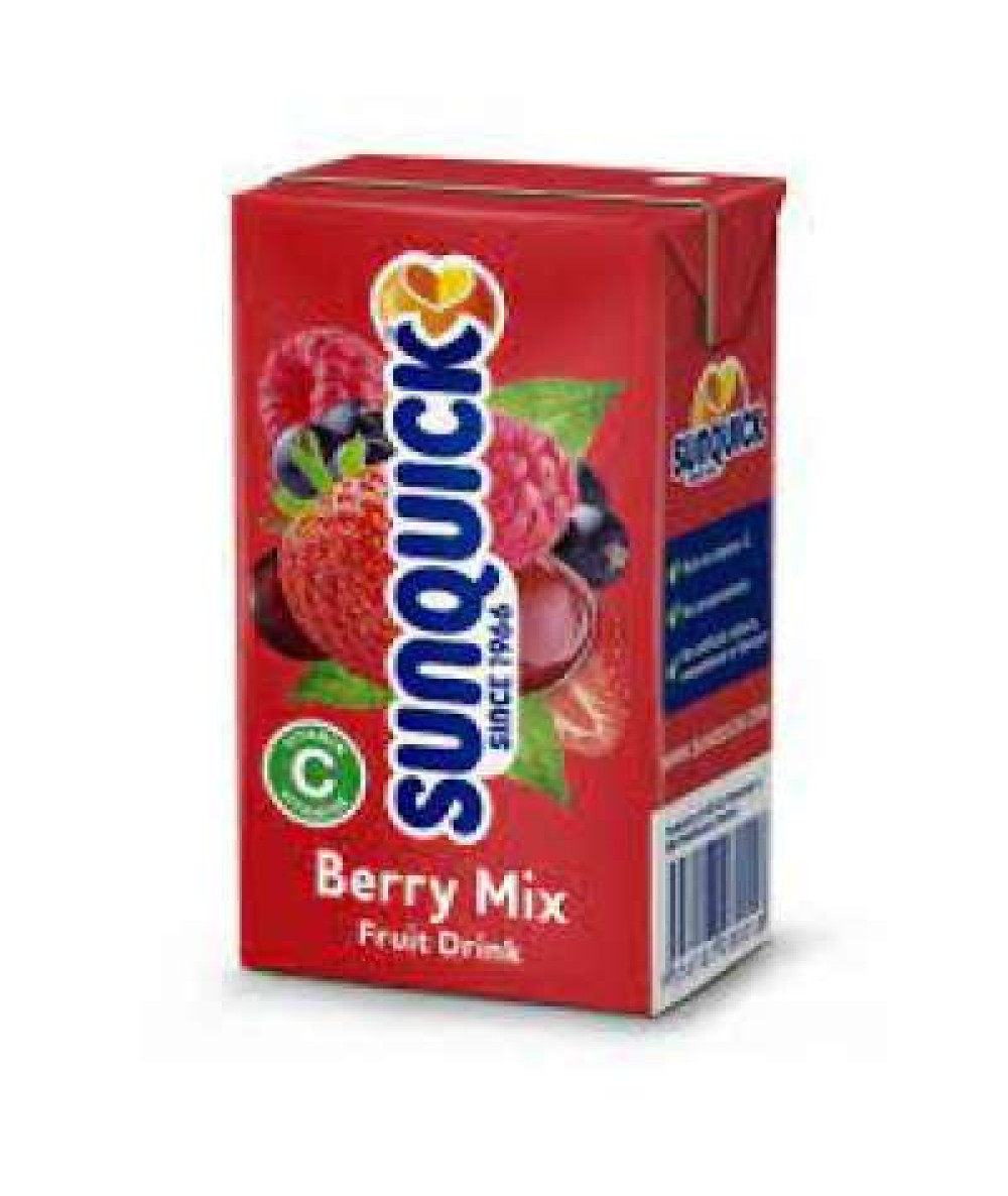 SUNQUICK BERRIES JUICE 125MLX3