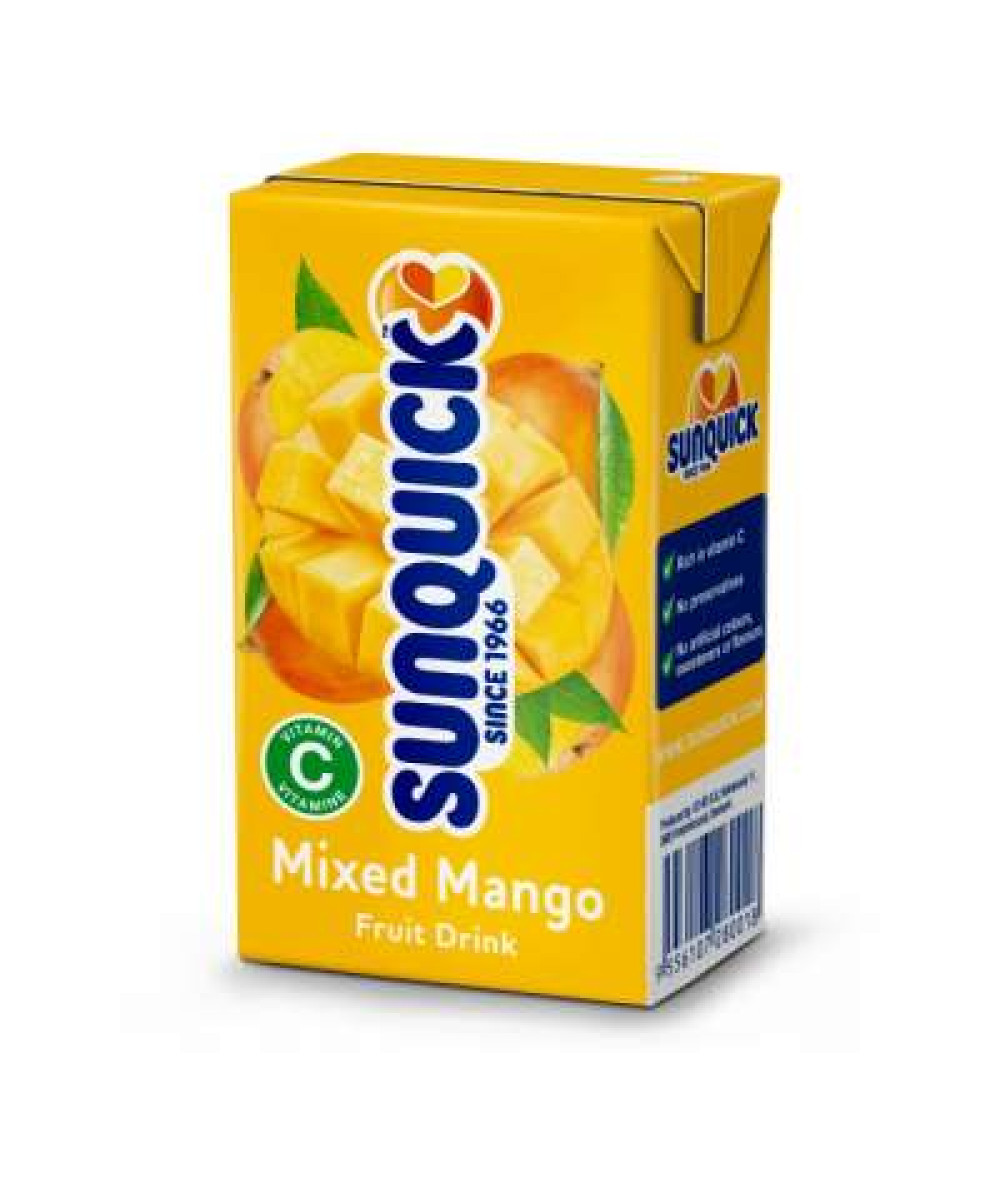 SUNQUICK MIXED MANGO JUICE 125MLX3