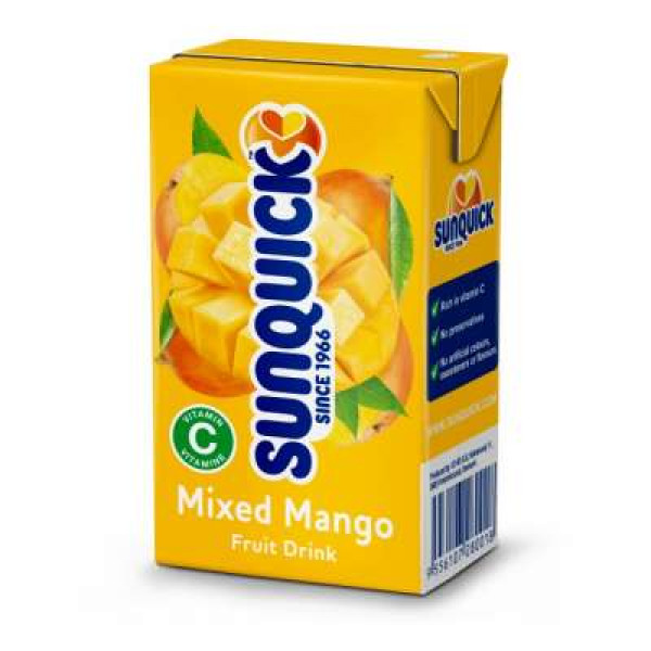 SUNQUICK MIXED MANGO JUICE 125MLX3