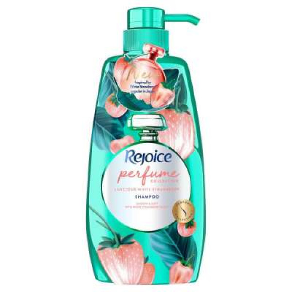 REJOICE  PERFUME WHITE S/BERRY SHAMPOO-600ML