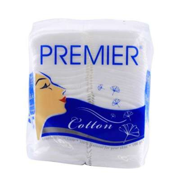 PREMIER FACIAL COTTON 100S 2 IN 1( FREE3PK R/T10S)