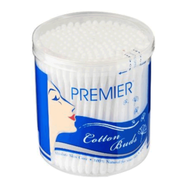 PREMIER COTTON BUDS (PP R/CONTAINER 400 TIPS) 