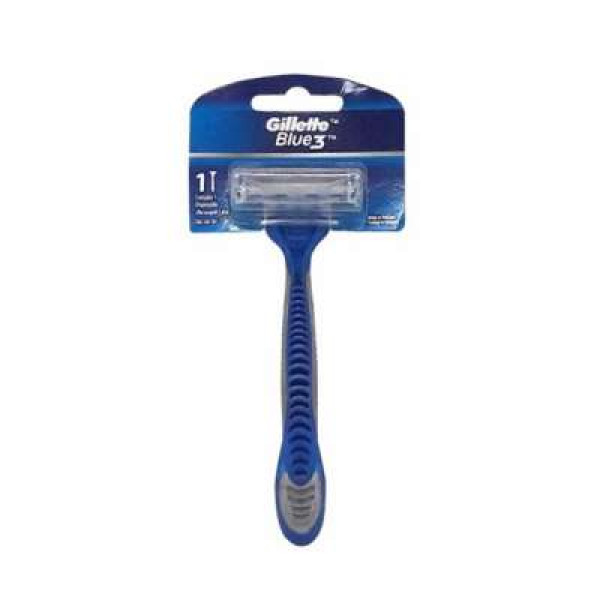 GILLETTE BLUE III HANGING CARD 1S