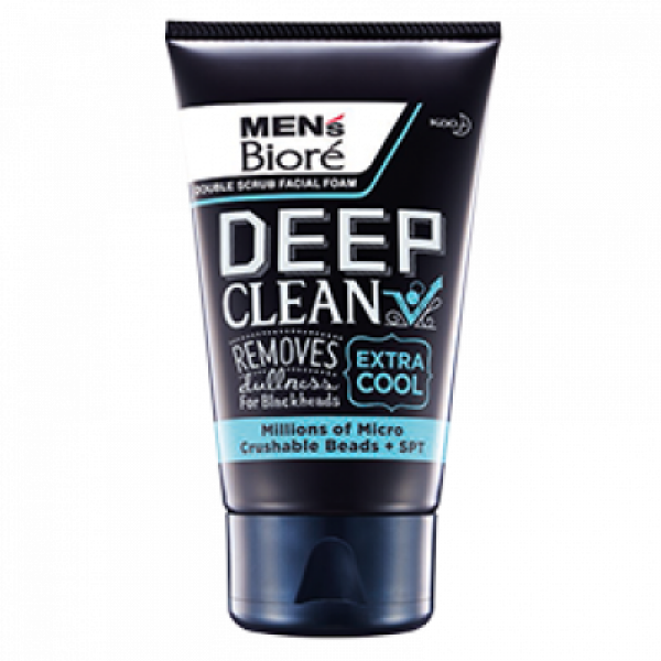 BIORE MEN'S FOAM SCRUB DEEP CLEAN EXT COOL 100G