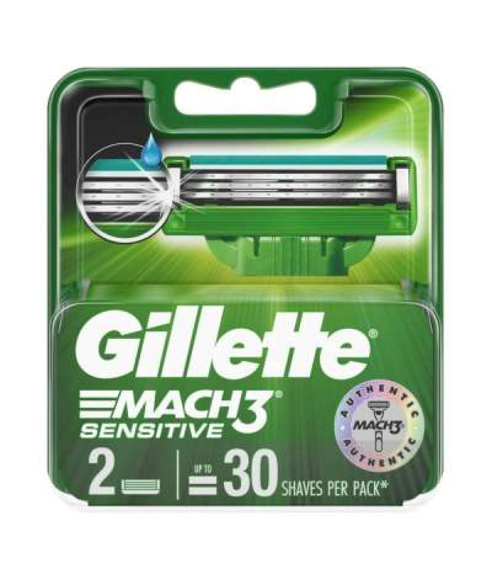 GILLETTE C/RIDGE MACH 3 SEN 2S