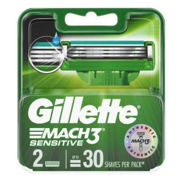 GILLETTE C/RIDGE MACH 3 SEN 2S