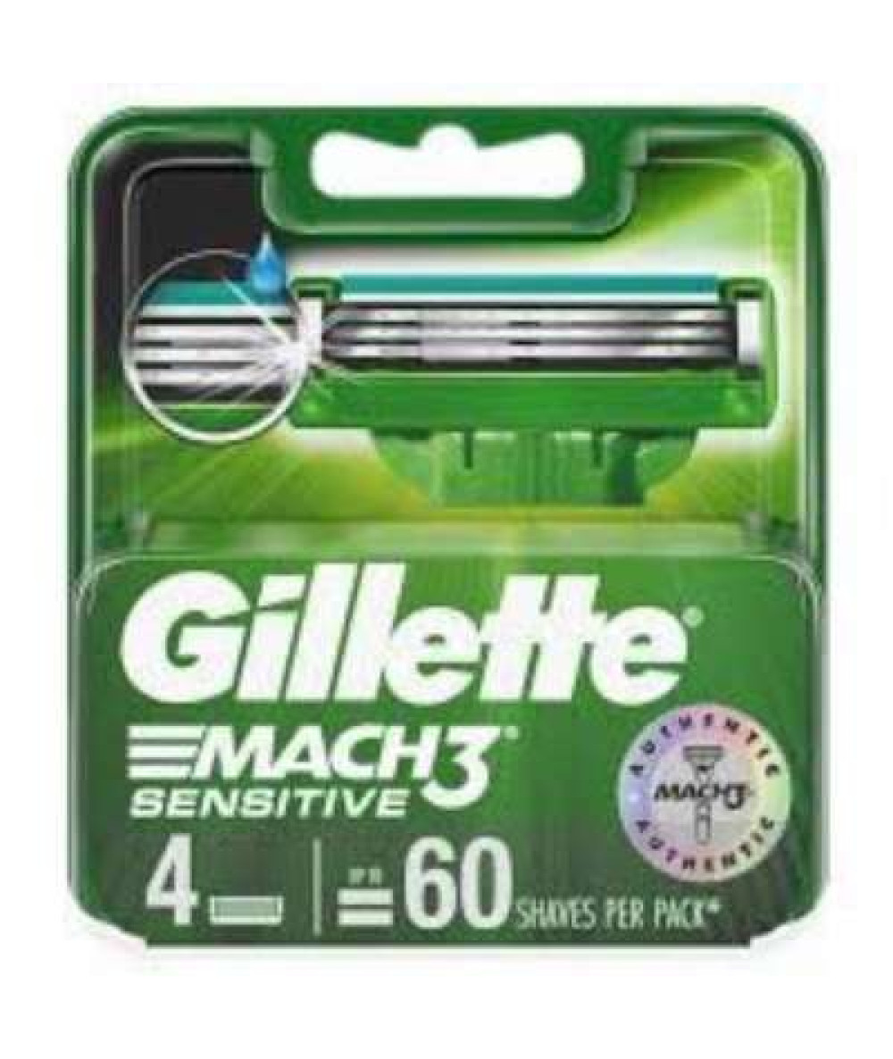 GILLETTE C/RIDGE MACH 3 SEN 4S