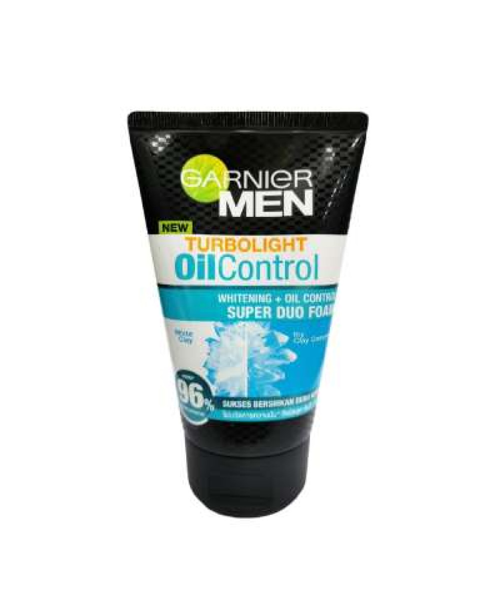 GARNIER MEN TLOC ICY DUO FOAM BLUE 100ML