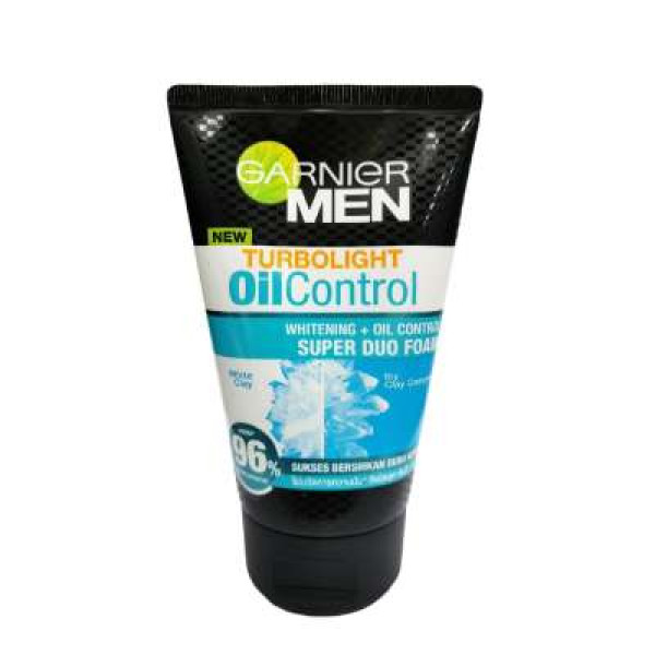 GARNIER MEN TLOC ICY DUO FOAM BLUE 100ML