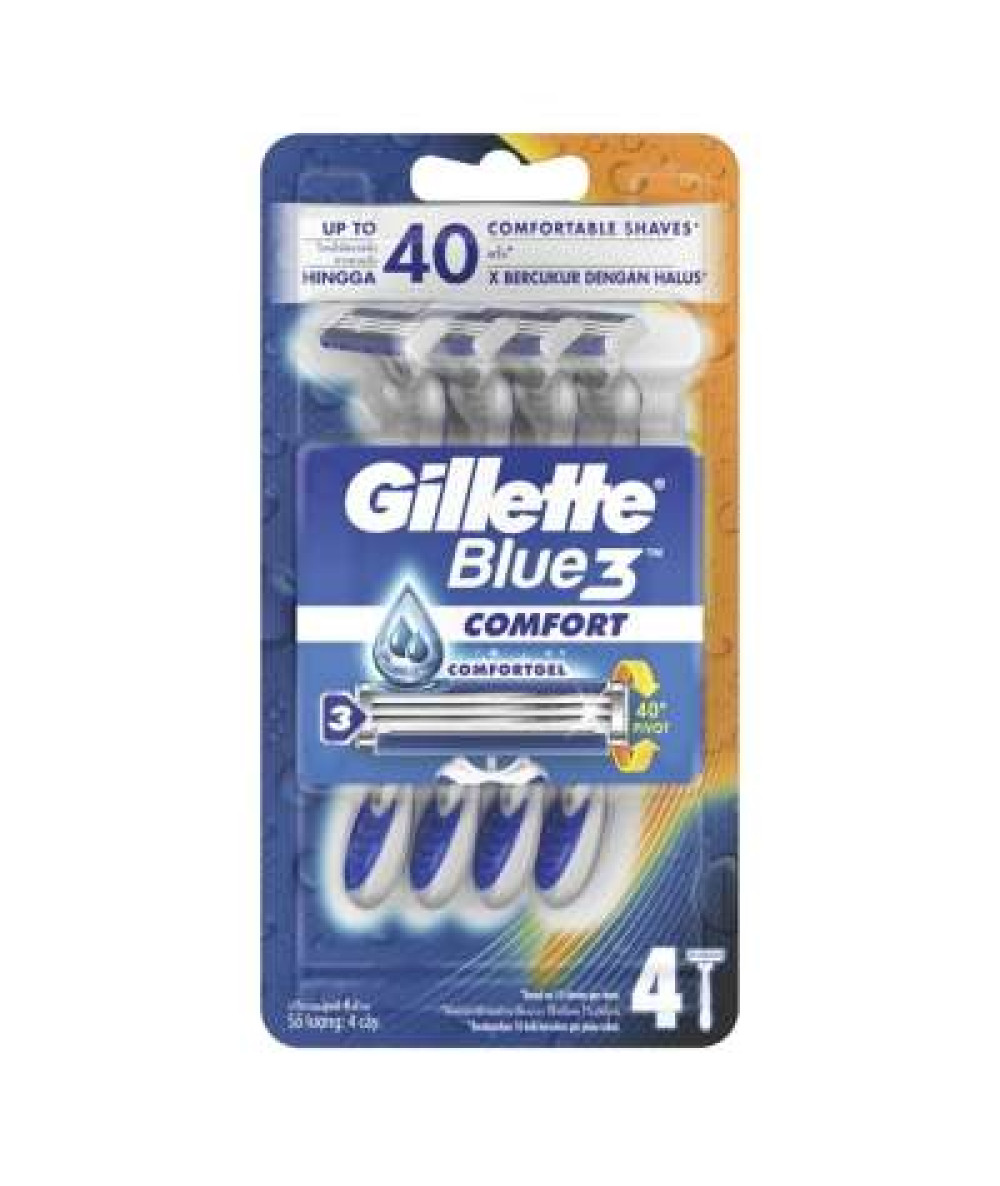 GILLETTE BLUE III DISPOSABLE 4S