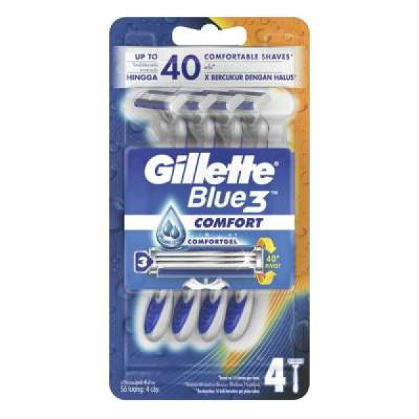 GILLETTE BLUE III DISPOSABLE 4S