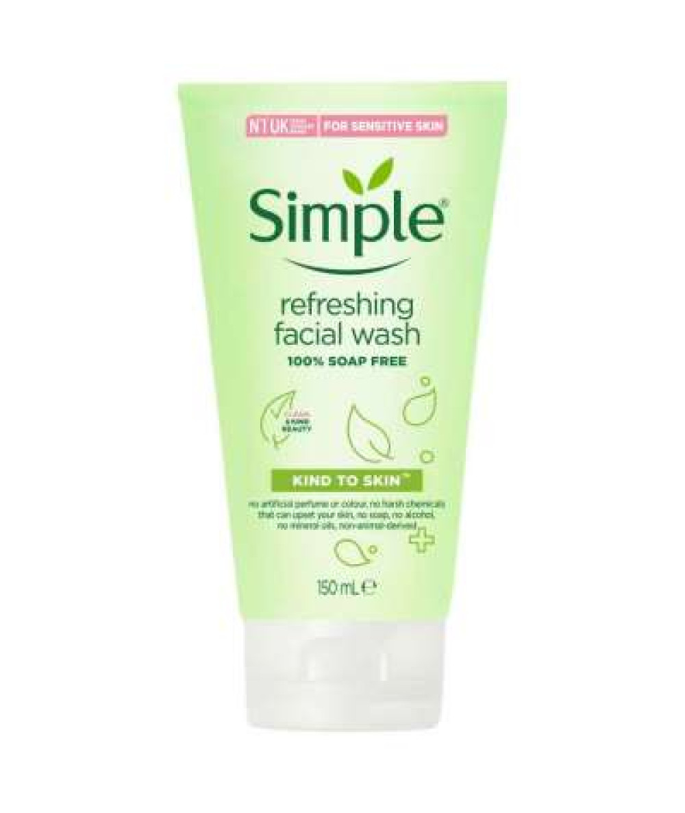 SIMPLE REFRESHING FACIAL WASH GEL 150ML