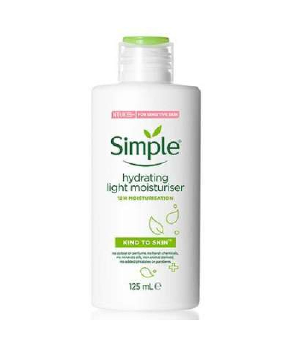 SIMPLE HYDRATING LIGHT MOISTURISER 125ML