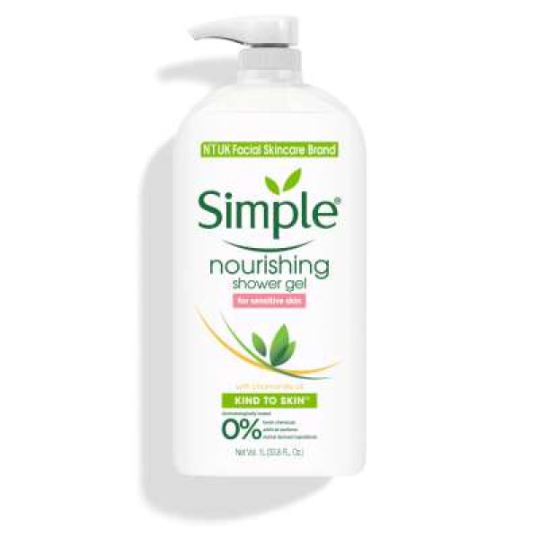 SIMPLE KTS NOURISHING SHOWER GEL 1L