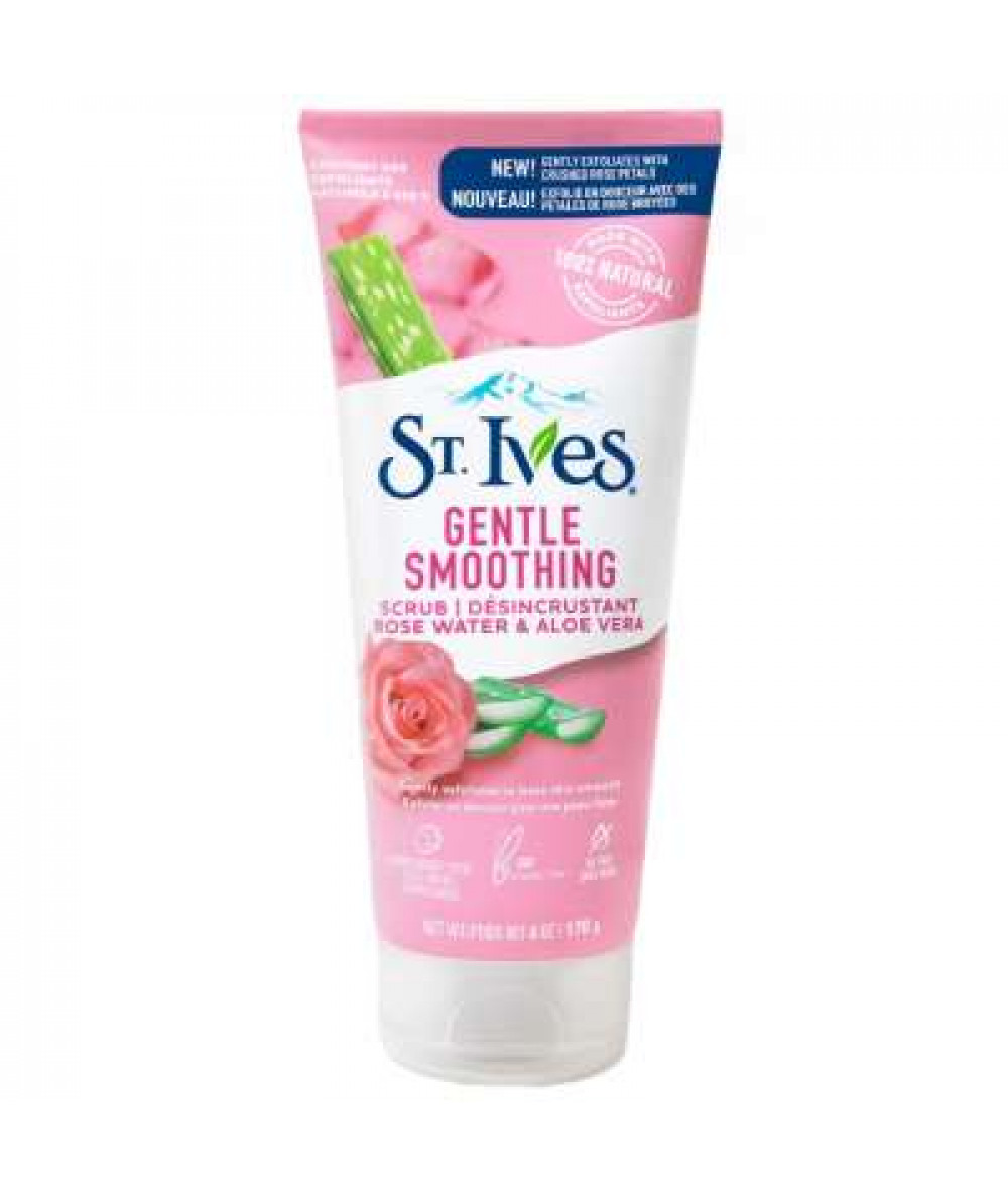 ST.IVES GENTLE SMOOTHING ROSE WATER & ALOE VERA SC