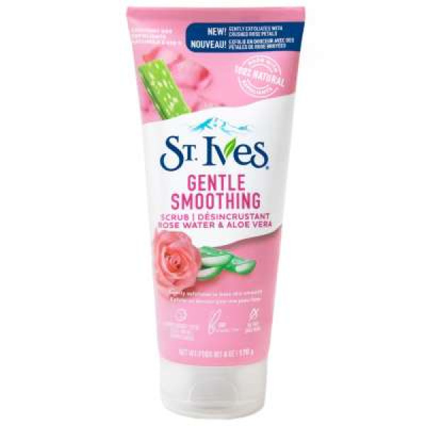 ST.IVES GENTLE SMOOTHING ROSE WATER & ALOE VERA SC