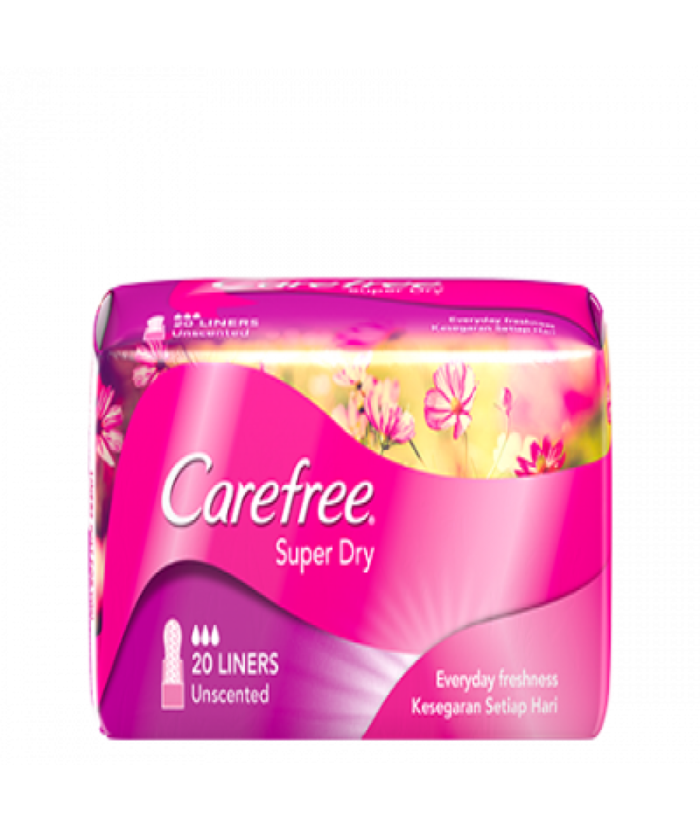 CAREFREE SUPER DRY UNSCENTED 40'S TP FREE 20'S