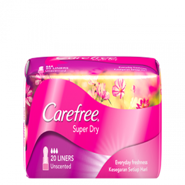 CAREFREE SUPER DRY UNSCENTED 40'S TP FREE 20'S