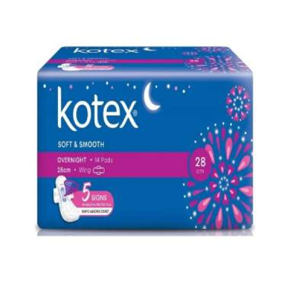 KOTEX SS OVN PAG 28CM 14S