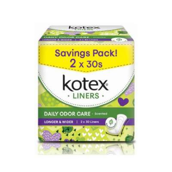 KOTEX FRSH LINERS L+W DAUN SIRIH 30S X 2