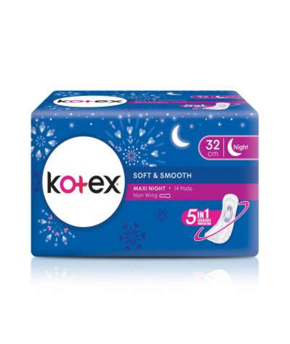 KOTEX SS MAXI NIGHT  32CM NWG 14S 